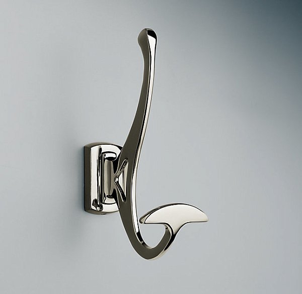Крючок Restoration Hardware Bistro Polished Nickel