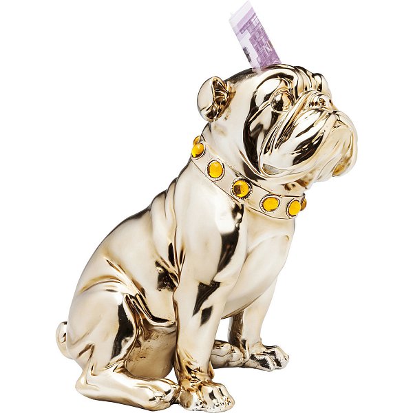 Копилка Sitting Bulldog 39368 KARE