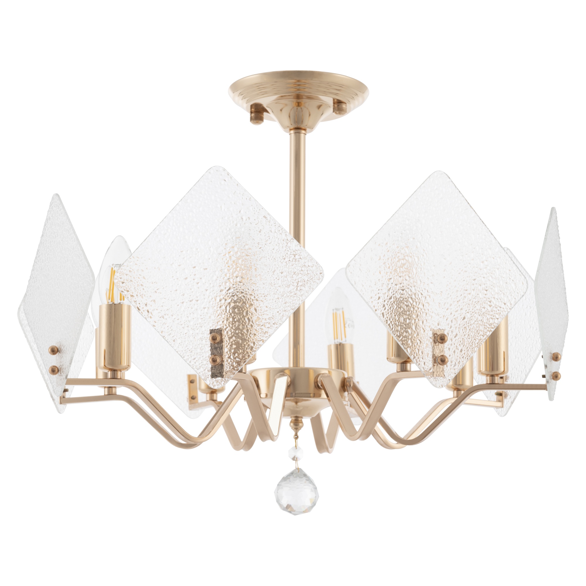 Люстра 376309/8/500 GD Arte Milano