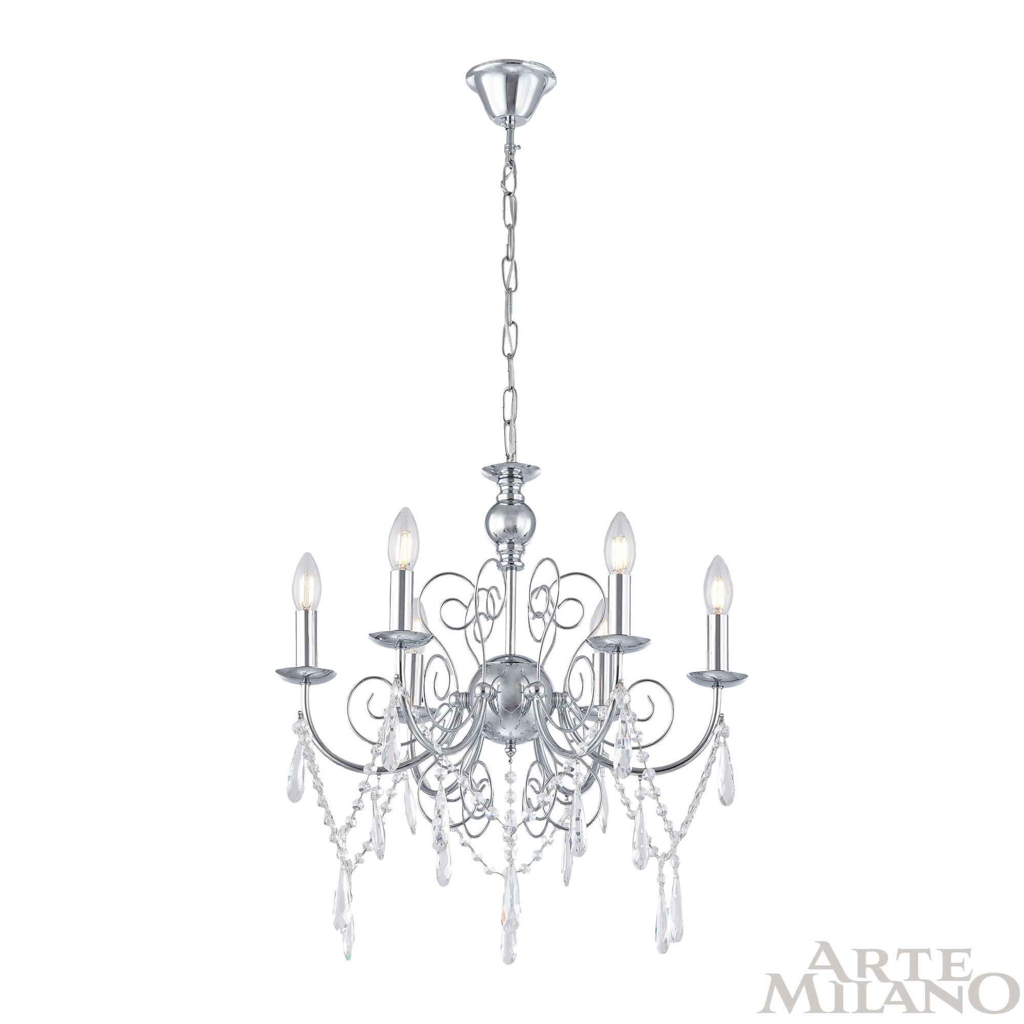 Люстра 345620/6 CR Arte Milano