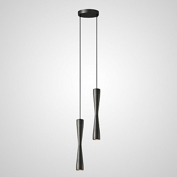 Подвесной светильник ORVIN DUO Black by ImperiumLoft