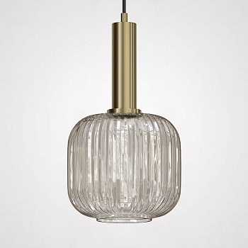 Подвесной светильник Ferm Living chinese lantern B Brass / Amber by ImperiumLoft