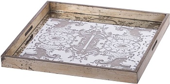 Поднос зеркальный Glasar 43646