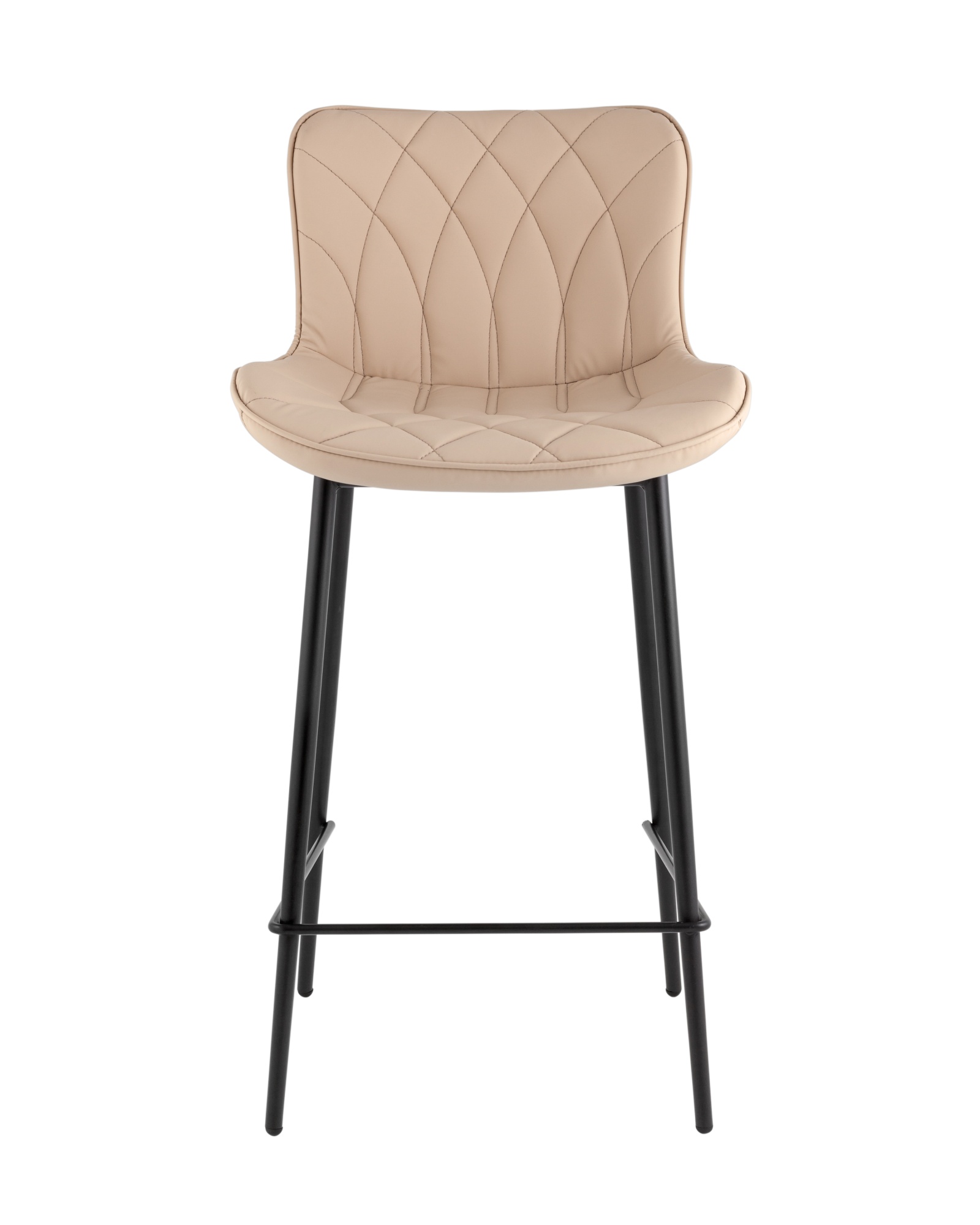 Стул барный Vault экокожа бежевый Stool Group