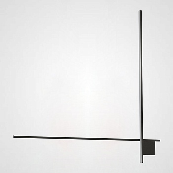 Настенный светильник STICH B L100 Black by ImperiumLoft