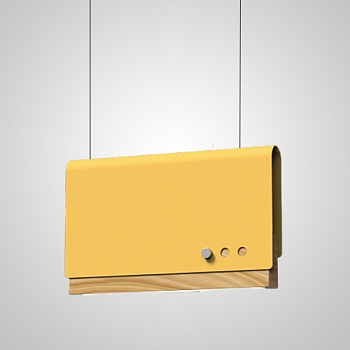 Подвесной светильник BOOK 2 B yellow by ImperiumLoft