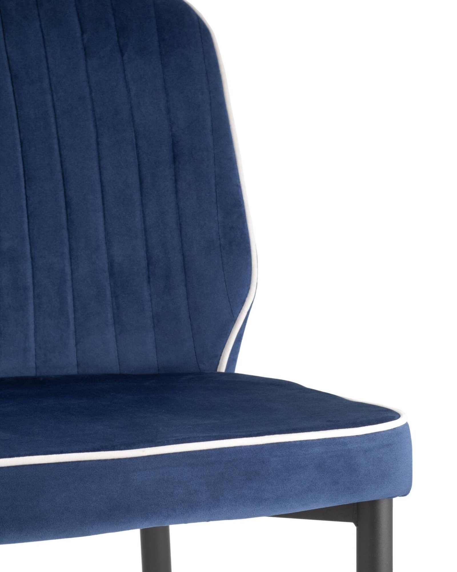 Стул Лоренс велюр синий Stool Group