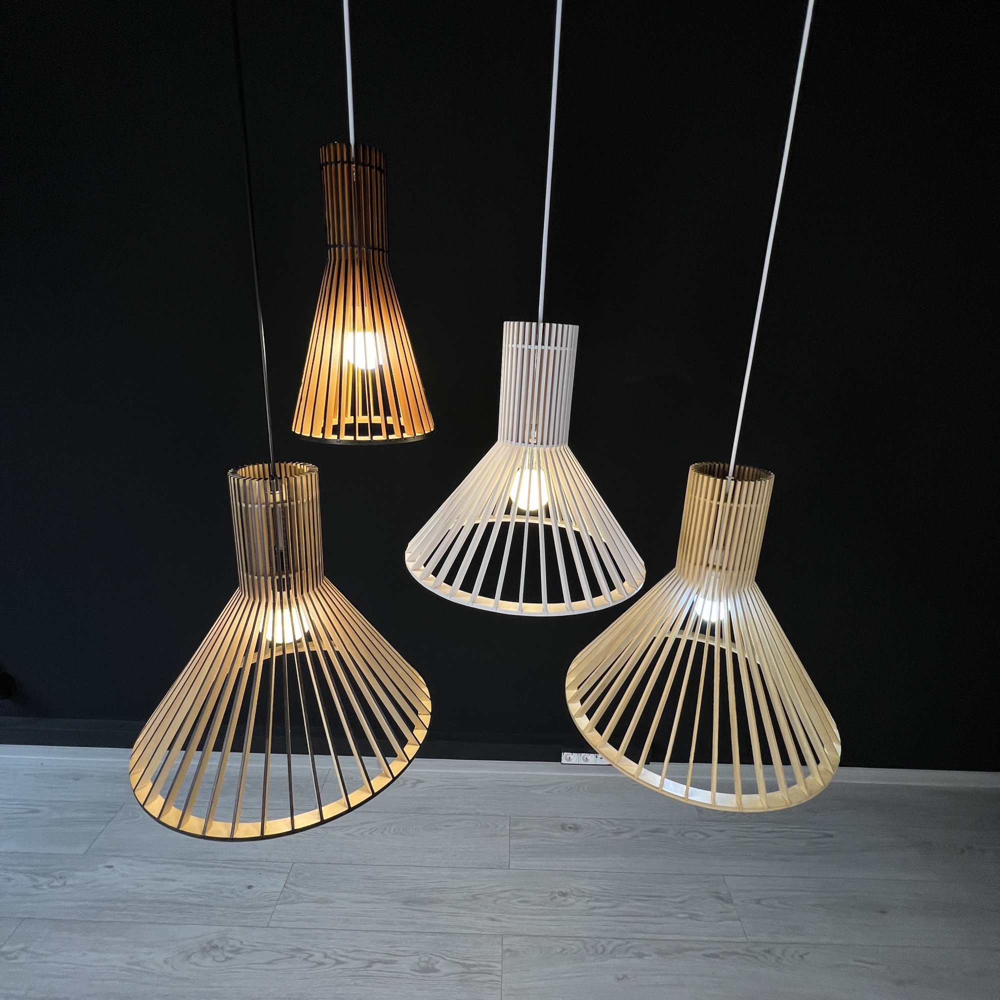 Подвесной Светильник Punkto Натуральное Дерево By Imperiumloft