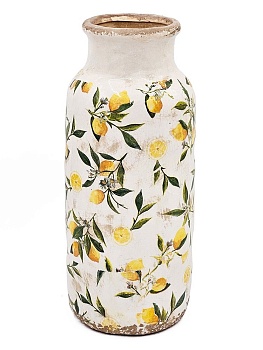 Ваза с лимонами Glasar C5612