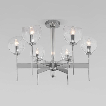 Люстра на штанге Eurosvet 60130/6 хром Smart
