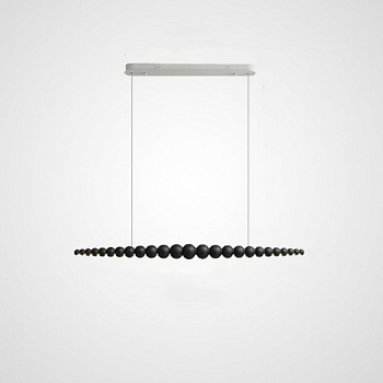 Реечный, рядный светильник BROLLE Black by ImperiumLoft