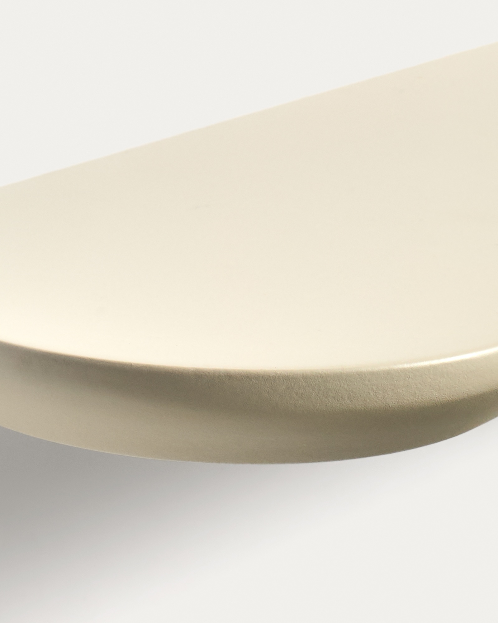 Комплект из 2 полок Arely из МДФ с бежевым лаковым покрытием, 35 см/55 см La Forma (ex Julia Grup)