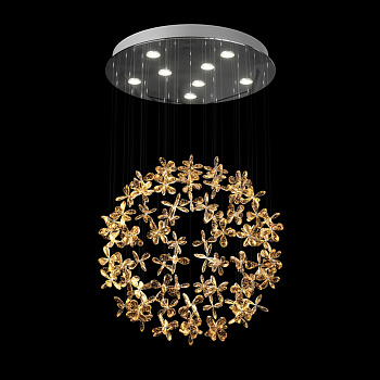 Подвесная люстра LUCIEN D60 Amber by ImperiumLoft