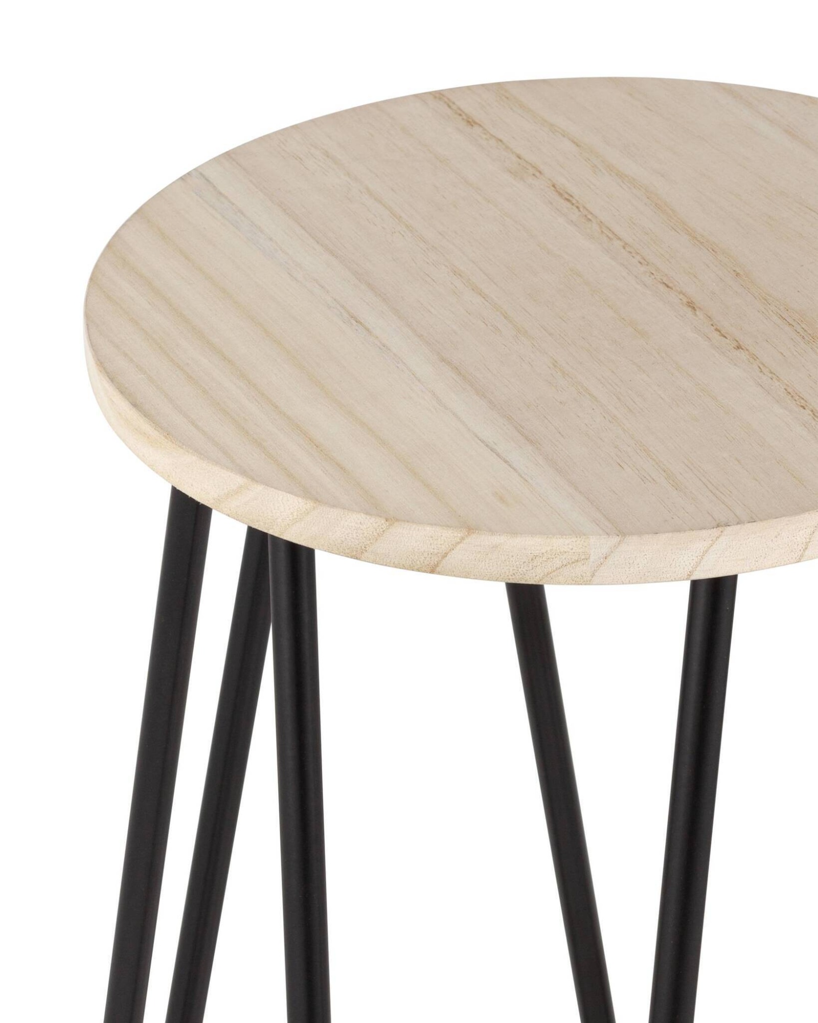 Стул полубарный АЗИЯ черный Stool Group