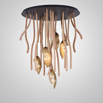 Потолочный светильник TUSKET MORE L5 Light brown by ImperiumLoft