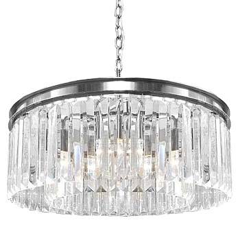 Люстра RH Odeon Chandelier Silver 80 by ImperiumLoft