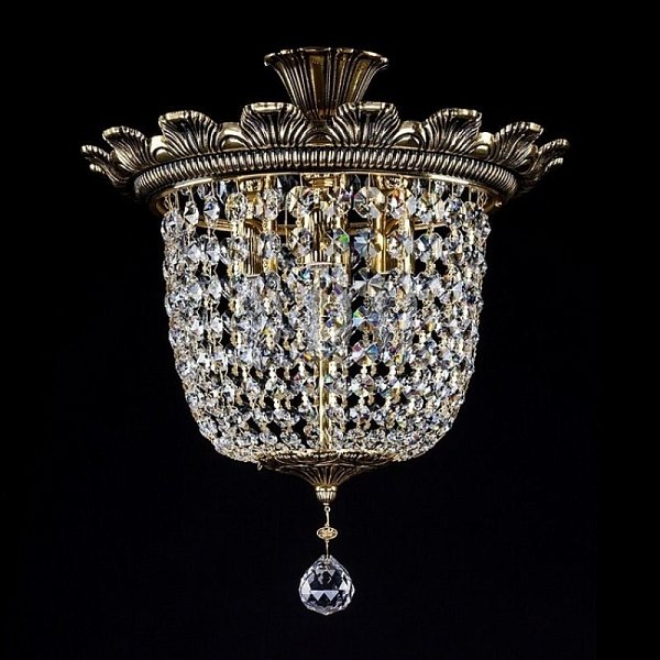 Люстра Artglass ARTEMIS II. BRASS ANTIQUE CE