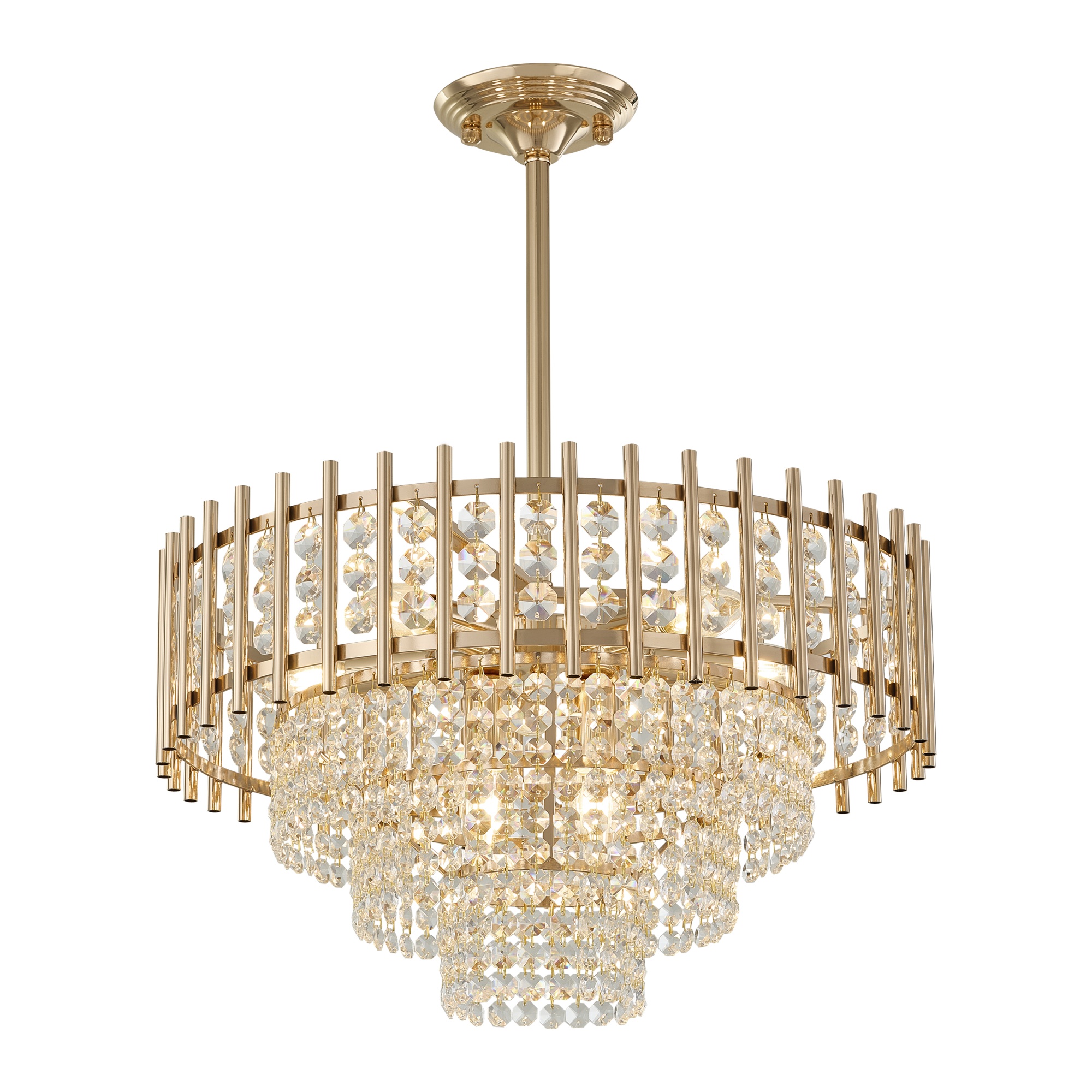 Люстра 376109/7/300/490 GD Arte Milano