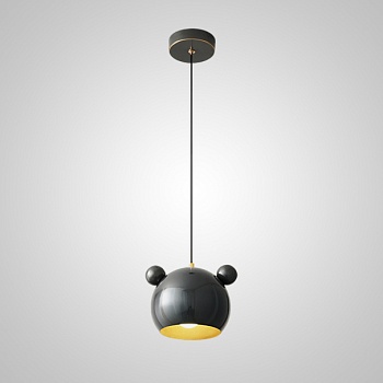 Подвесной светильник BEAR ONE Black by ImperiumLoft
