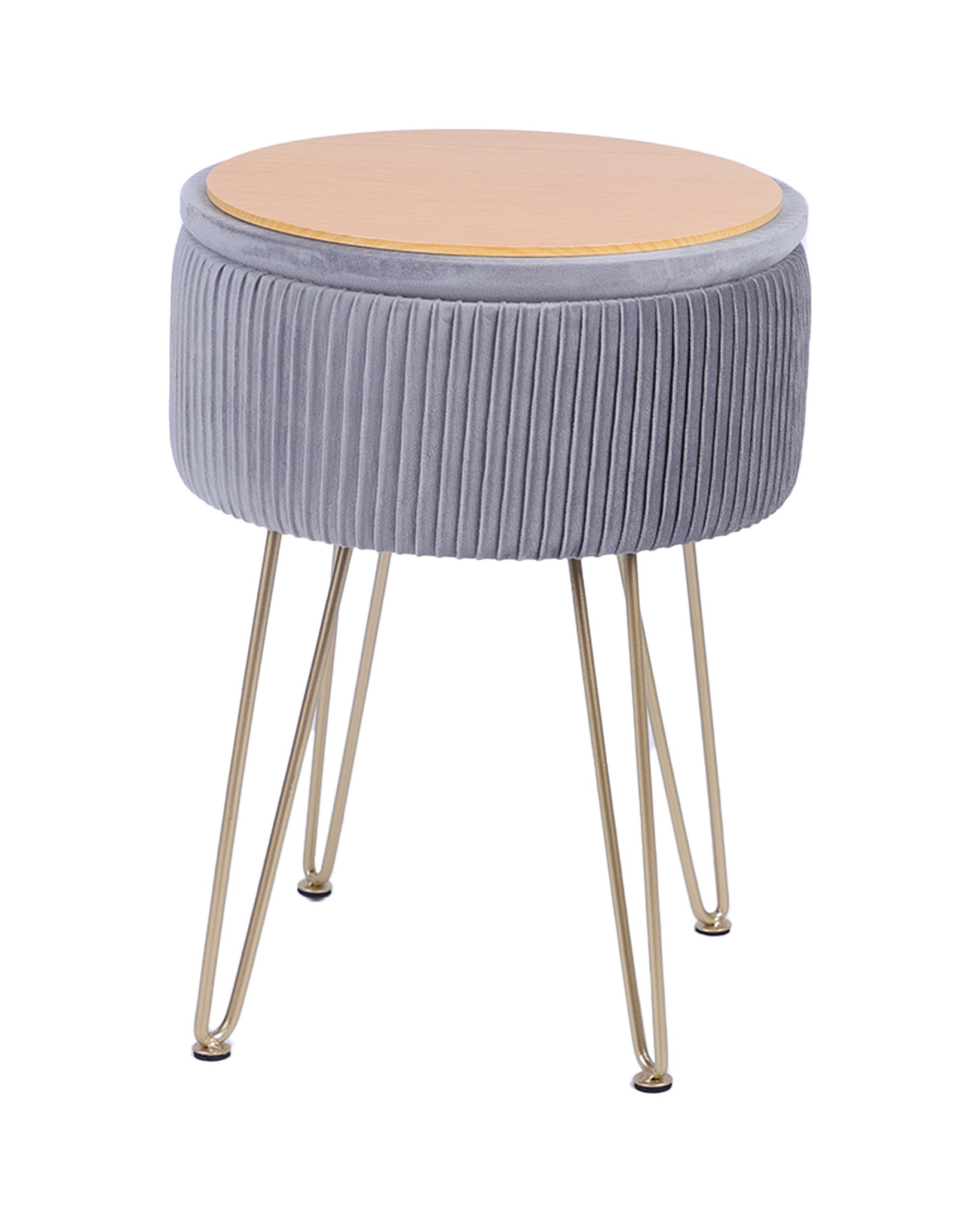 Пуф Астор серый Stool Group