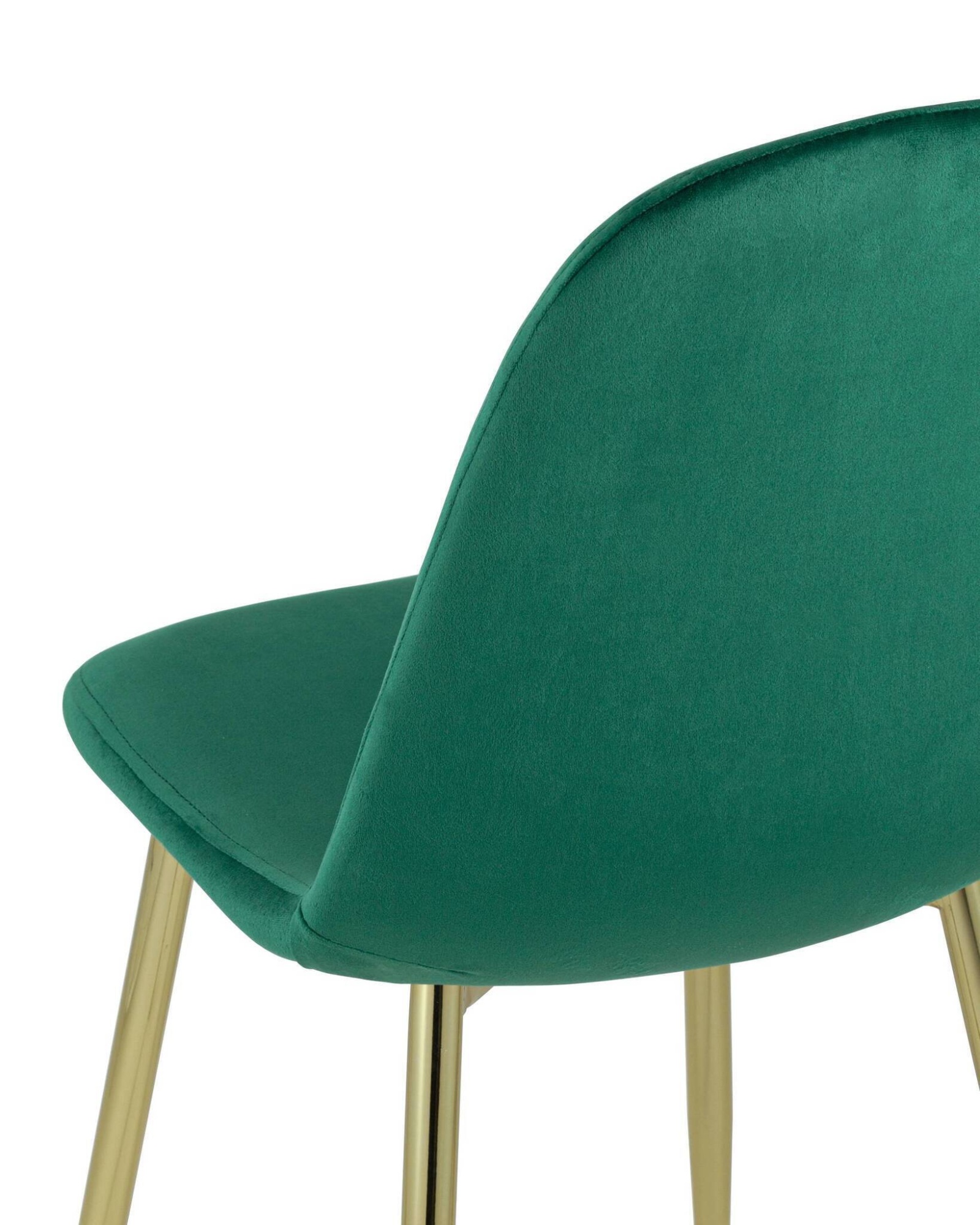 Стул Валенсия велюр зеленый золотые ножки Stool Group