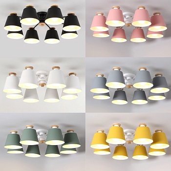 Люстра на штанге SCAD D88 Pink by ImperiumLoft