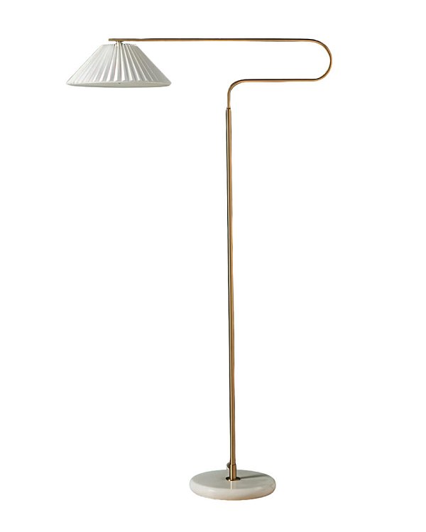 Золотая напольная лампа Харриет Louvre Home LHLFL050348SWL