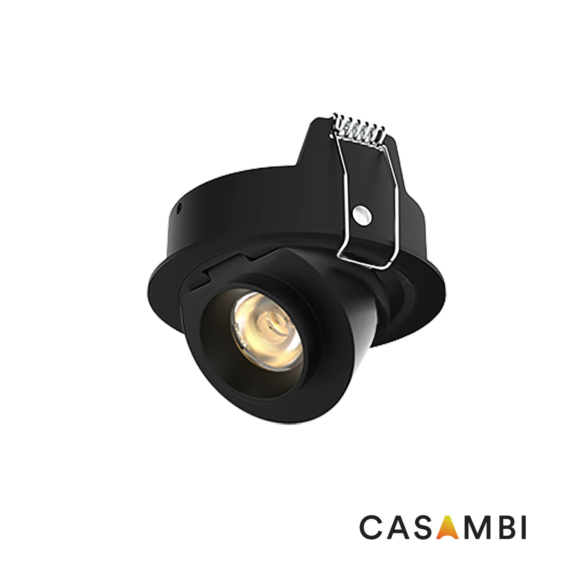Встраиваемый светильник ALIA 8W черный 15є 3000K CASAMBI Faro