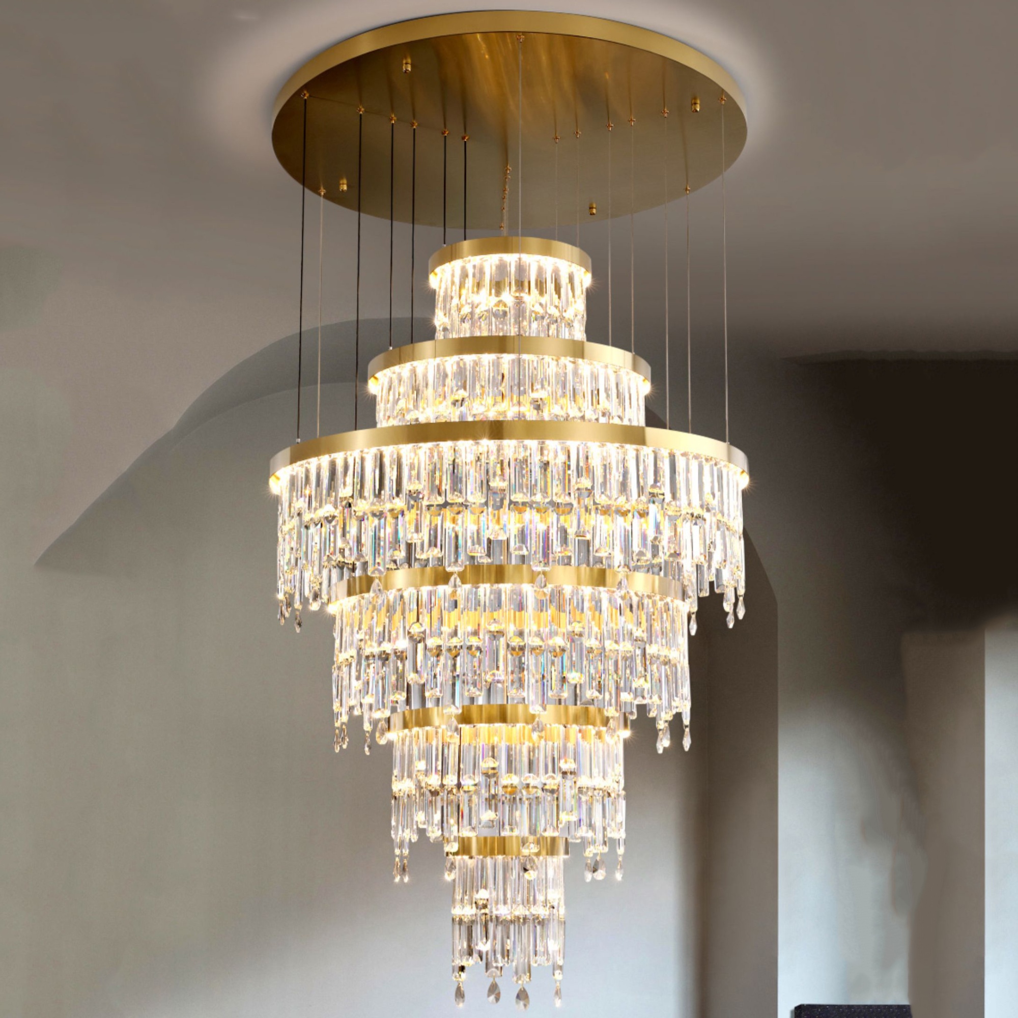 Подвесная люстра INGELINN D50+80 by ImperiumLoft