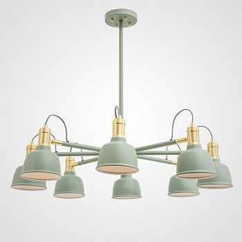 Люстра на штанге VINLAND CH D92 Blue by ImperiumLoft