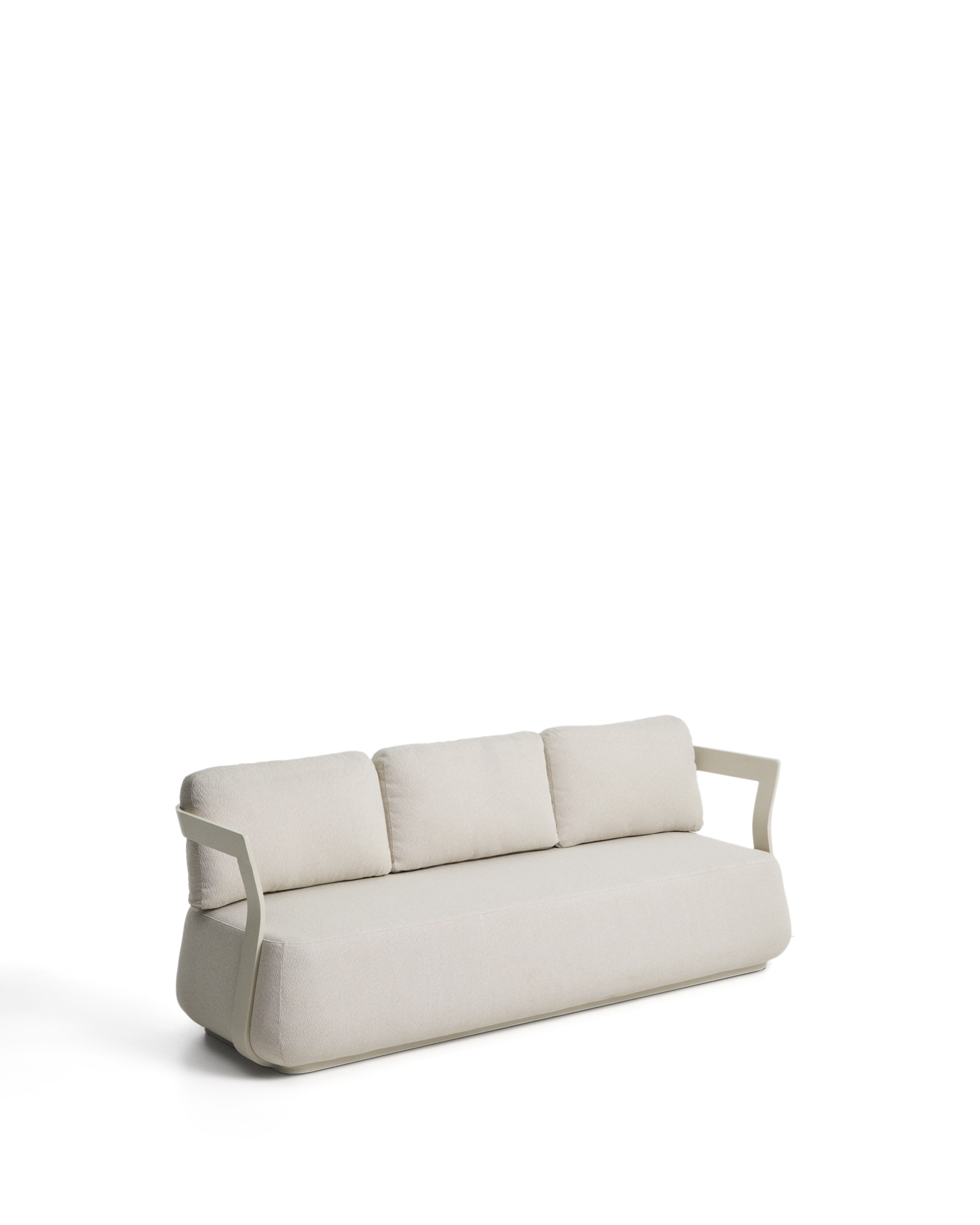 Уличный 3-х местный диван Tamaris из алюминия цвета экрю, 217 см La Forma 482636