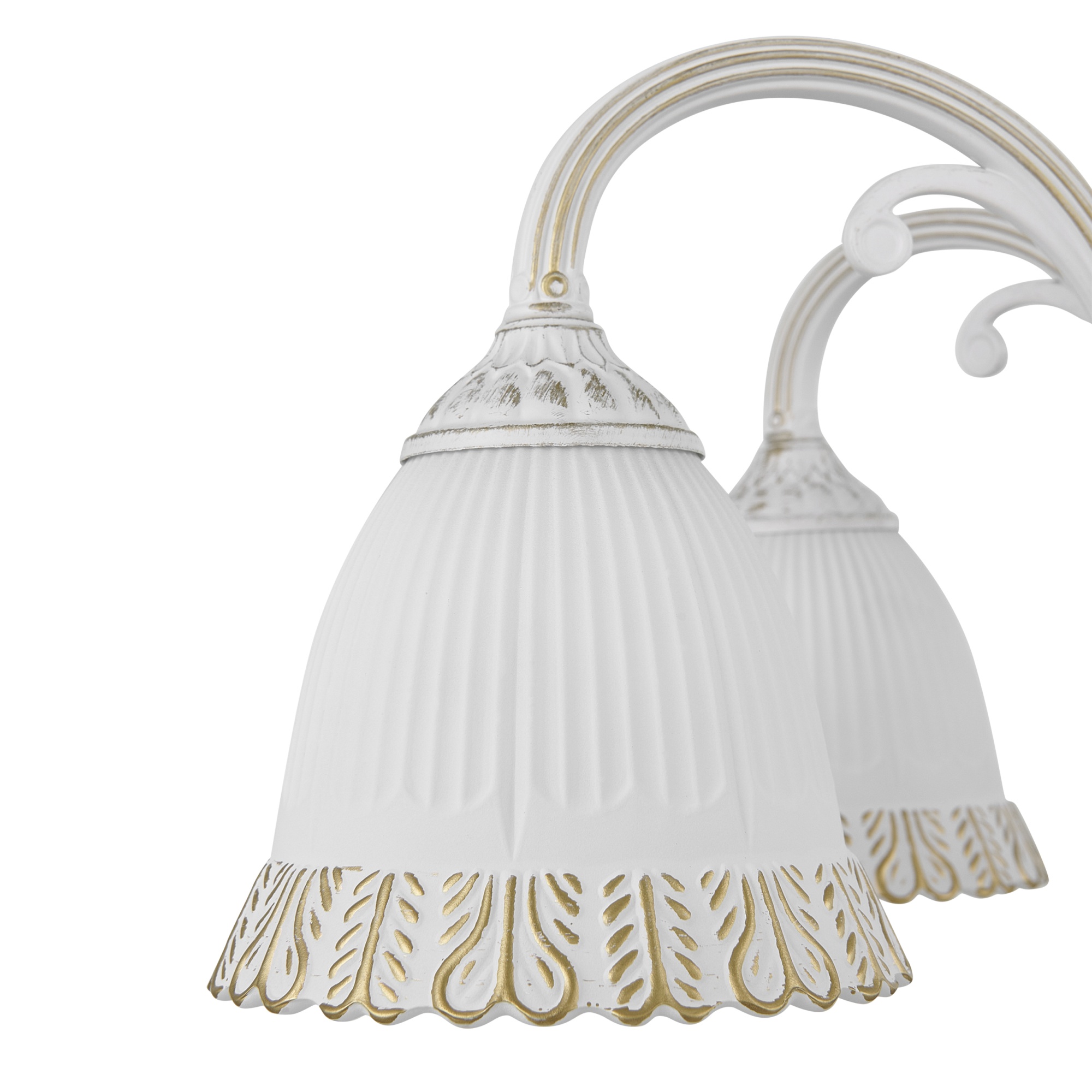 Люстра с плафонами 347410/8 WT+G Arte Milano