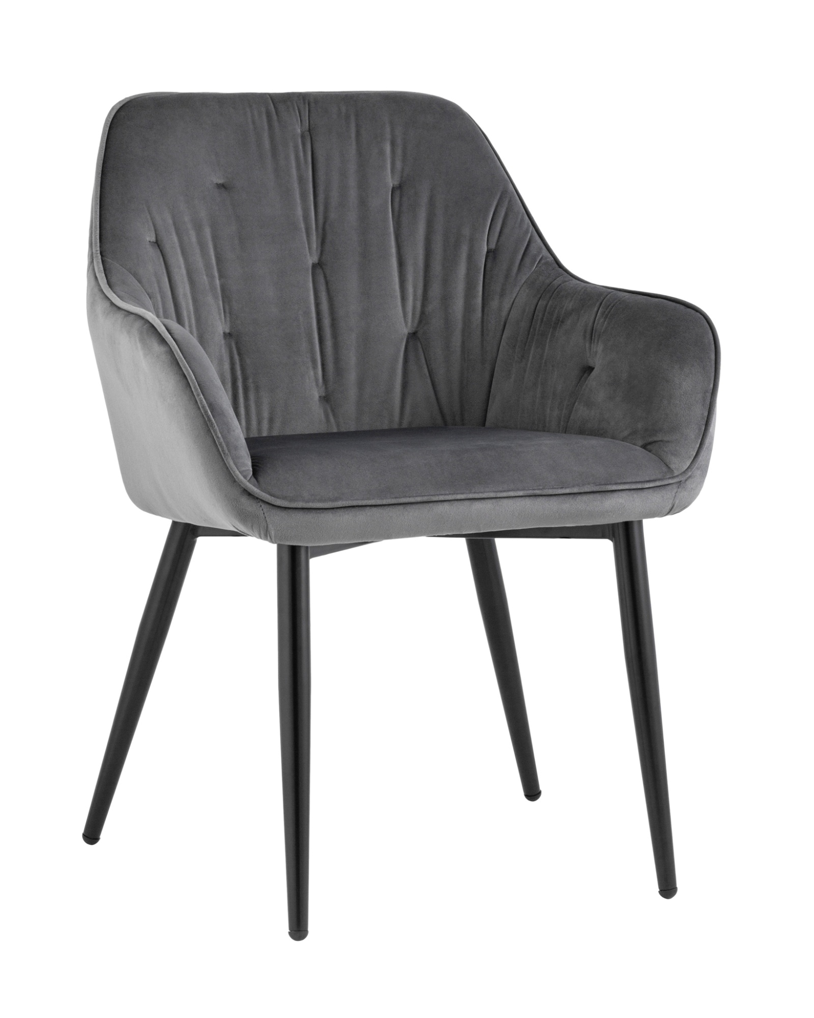 Стул Алекса велюр серый Stool Group