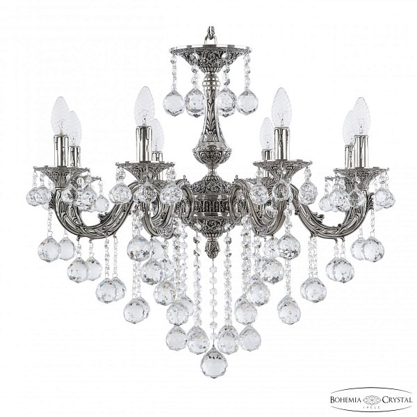 Люстра бронзовая 71101/8/210 B NB Balls Bohemia Ivele Crystal