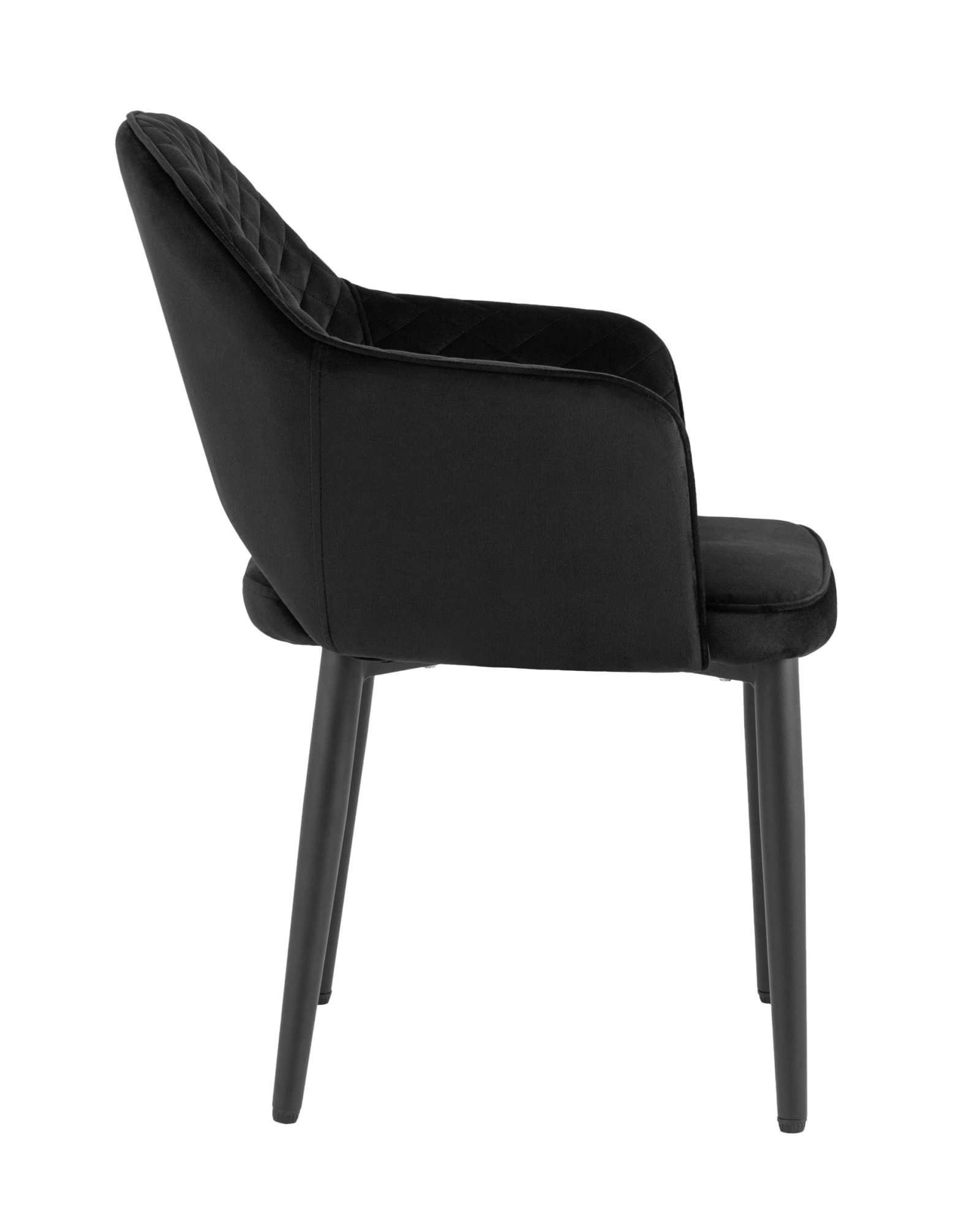 Стул Венера диамант велюр черный 2 шт Stool Group