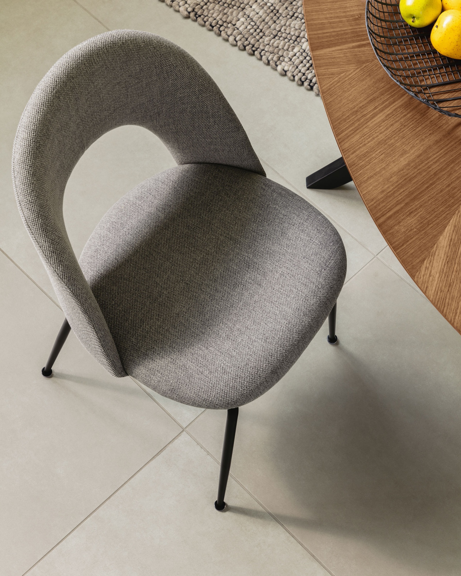 Стул Mahalia светло-серый La Forma (ex Julia Grup)