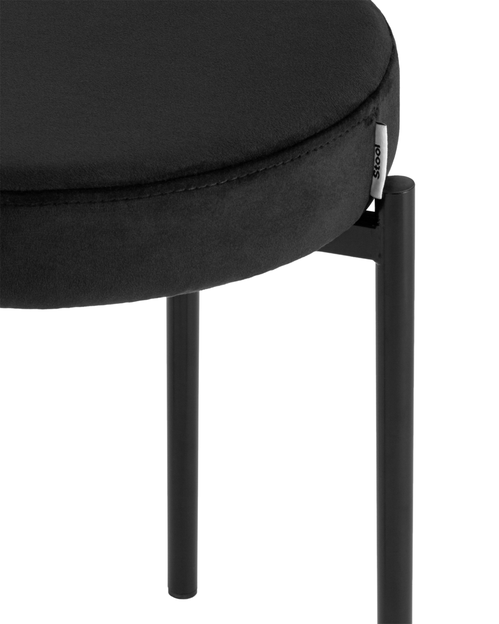Табурет Рио велюр черный Stool Group Табурет Рио велюр черный Stool Group