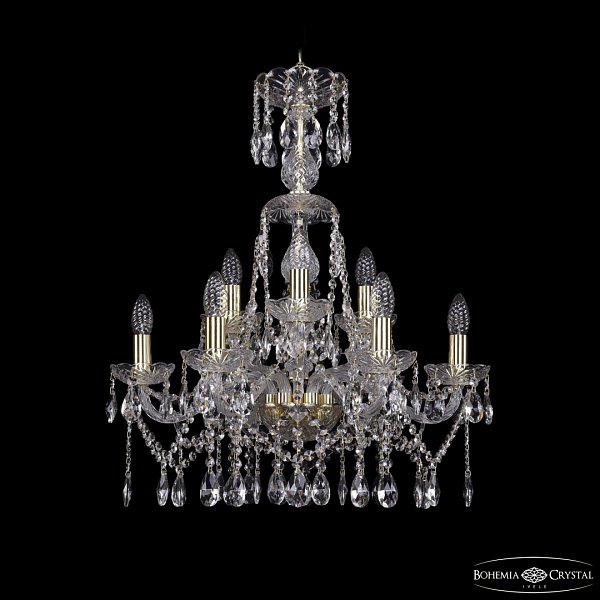 Люстра хрустальная 1413/6+3/200/XL-66 G
