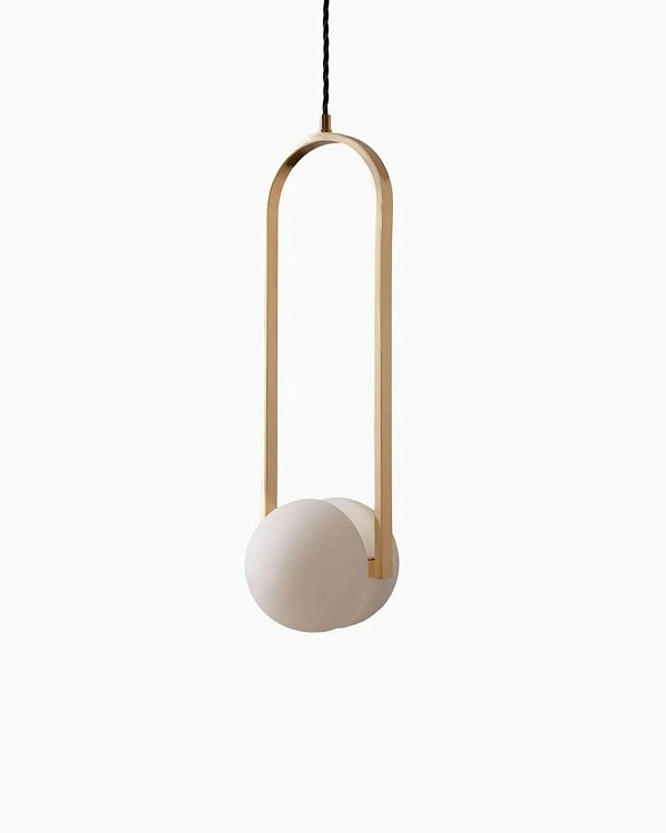 Золотой подвесной светильник Уэлс Louvre Home LHLSC400324SWL