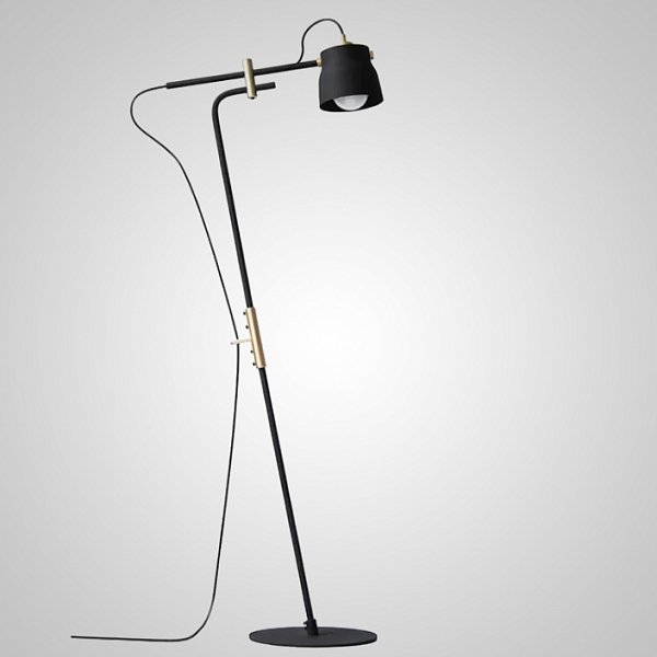 Торшер Ram Flor Black By Imperiumloft