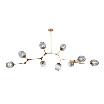 Люстра Адель Branching Bubble Chandelier L9 Brass Tinted by ImperiumLoft