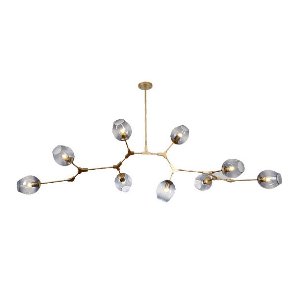 Люстра Адель Branching Bubble Chandelier L9 Brass Tinted by ImperiumLoft