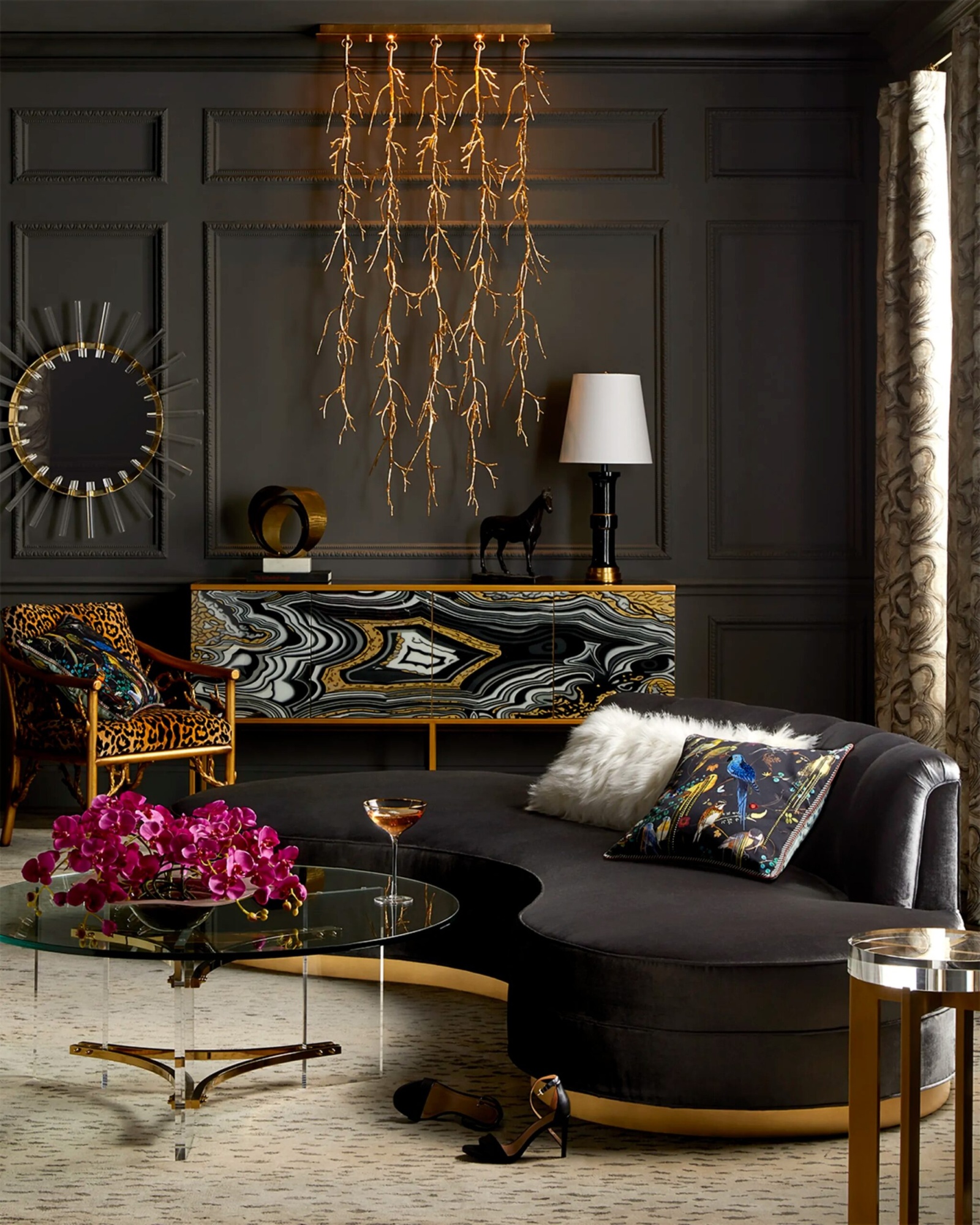 Стол журнальный Гарнет Louvre Home FCT120924RJ