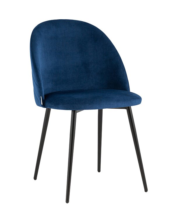 Стул Фолио велюр синий Stool Group