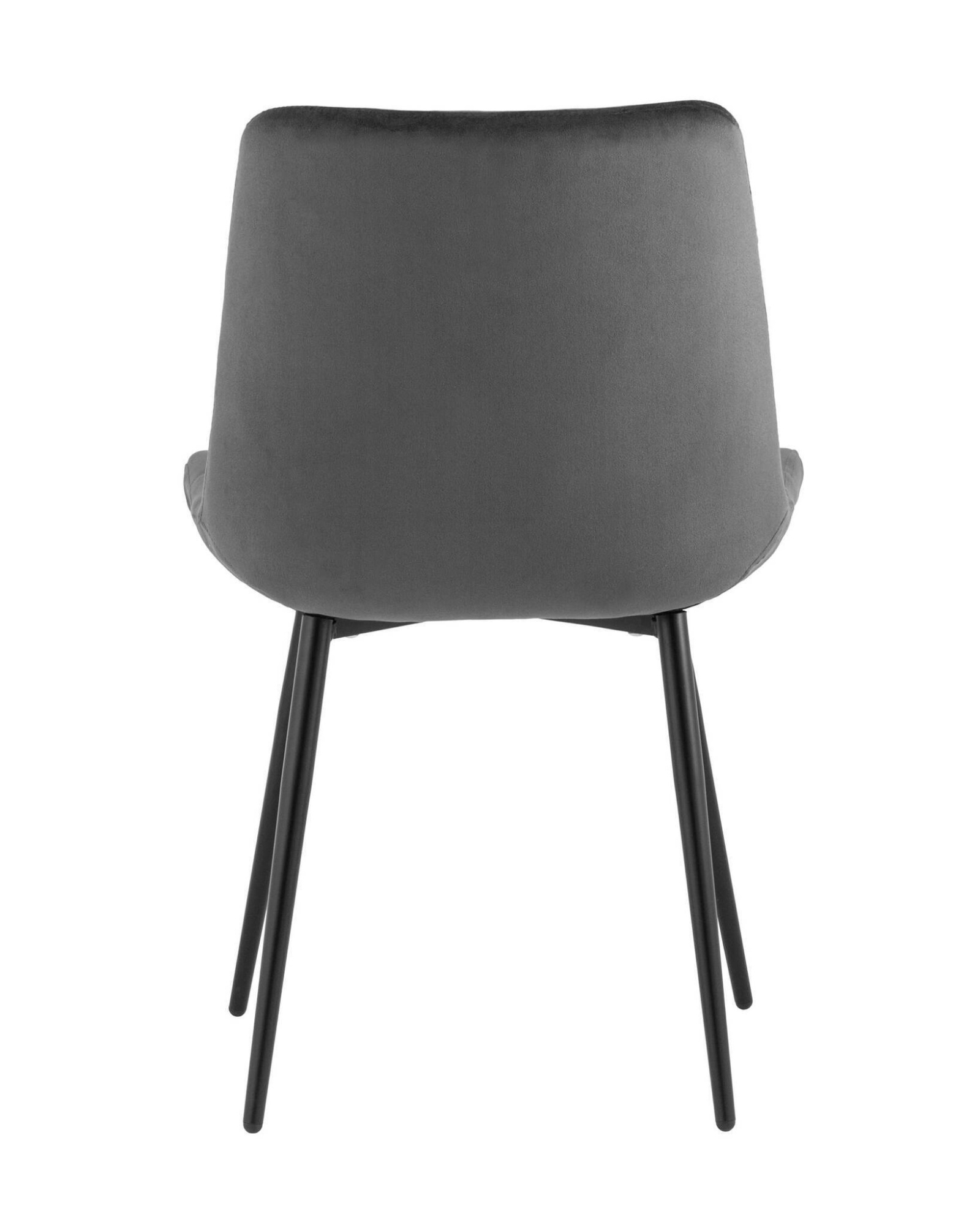 Стул Остин велюр тёмно-серый Stool Group