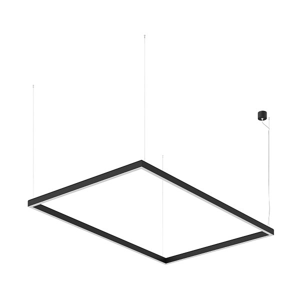 Подвесной светодиодный светильник Ledron SKYLINE Basic 1005х1500 Black 4000K