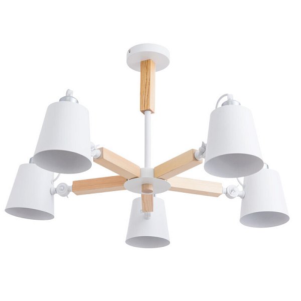 Люстра на штанге Arte Lamp A7141PL-5WH