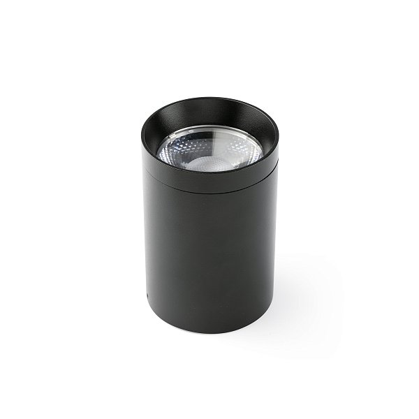 Потолочный светильник PUK черный Ш76 LED 7W 2700K 50° Faro