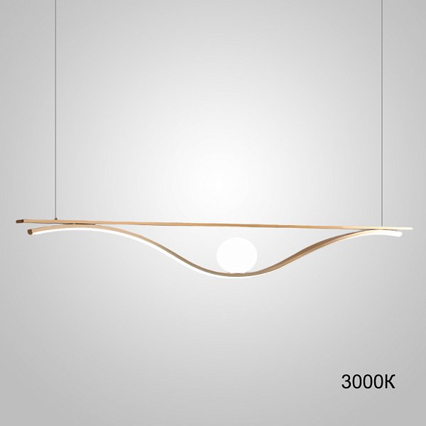 Подвесной светильник PEARLY L180 3000К by ImperiumLoft