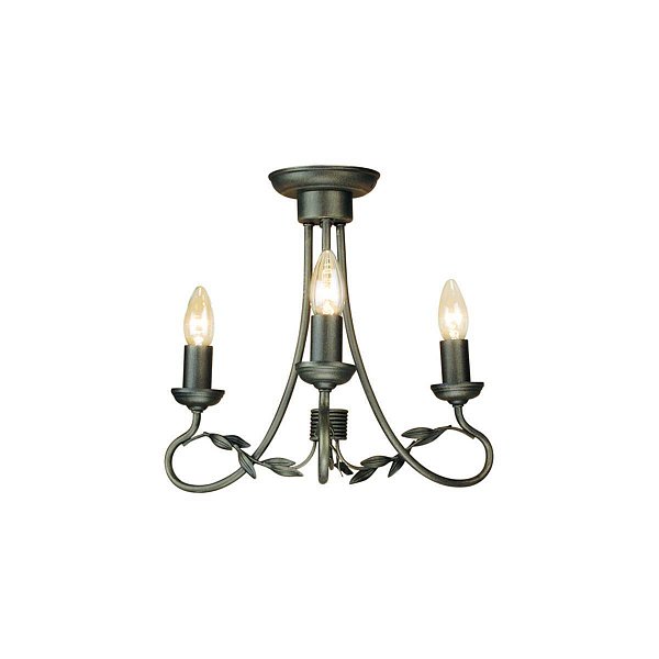 Люстра Elstead OV3 BLK/GOLD